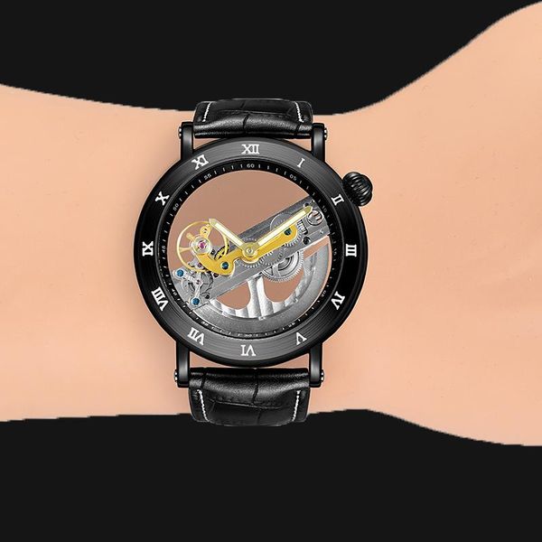 wristwatches luxury fashion brand classic vintage tourbillon watches men watch transparent skeleton design automatic mechanical male clocks, Slivery;brown
wristwatches luxury fashion brand classic vintage tourbillon watches men watch transparent skeleton design automatic mechanical male clocks, Slivery;brown