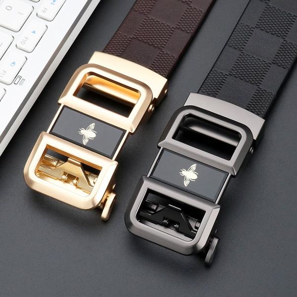 belts belt men genuine leather automatic buckle korean style pant young people business fashion personality leisure, Black;brown
belts belt men genuine leather automatic buckle korean style pant young people business fashion personality leisure, Black;brown