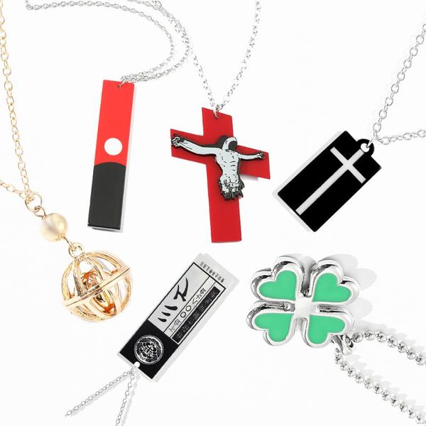 pendant necklaces japanese anime tokyo revengers necklace accessories mikey sano manjiro alloy chains for men women cosplay jewelry wholesal, Silver
pendant necklaces japanese anime tokyo revengers necklace accessories mikey sano manjiro alloy chains for men women cosplay jewelry wholesal, Silver