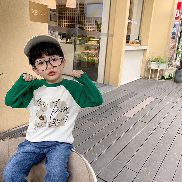spring summer cartoon raglan sleeve t shirts boys cute cotton long tees 1-6y 210508, Blue
spring summer cartoon raglan sleeve t shirts boys cute cotton long tees 1-6y 210508, Blue