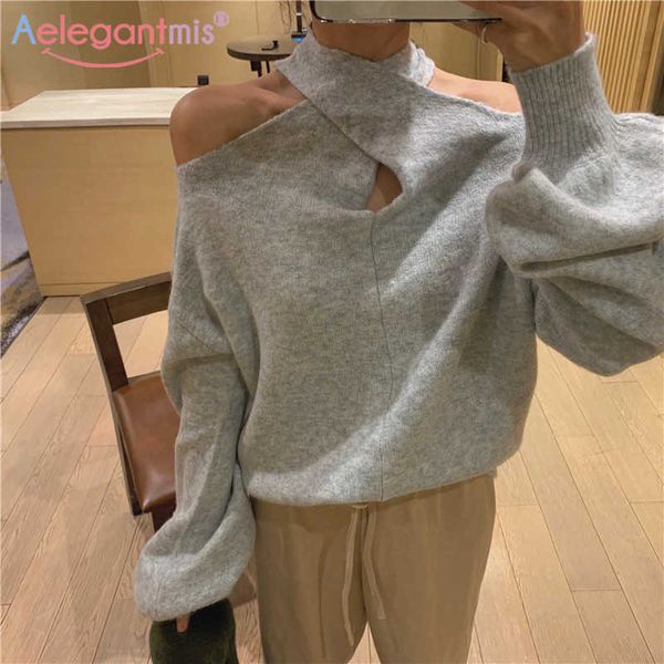 aelegantmis off shoulder sweater women strapless halter knitted pullover criss cross lantern sleeve cozy soft jumpers chic 210607, White;black
aelegantmis off shoulder sweater women strapless halter knitted pullover criss cross lantern sleeve cozy soft jumpers chic 210607, White;black