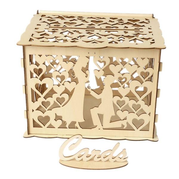 gift wrap diy wedding bride groom wooden card money box case with lock rustic beautiful birthday party favors decoration
gift wrap diy wedding bride groom wooden card money box case with lock rustic beautiful birthday party favors decoration