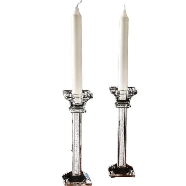 candle holders 200mm-360mm transparent crystal glass pole holder for wedding party candlelight dinner decor christmas decoration gifts
candle holders 200mm-360mm transparent crystal glass pole holder for wedding party candlelight dinner decor christmas decoration gifts
