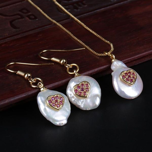 earrings & necklace women jewelry set paved maroon red wine cz tiny gold heart charm bead freshwater pearl chic drop earring choker, Silver
earrings & necklace women jewelry set paved maroon red wine cz tiny gold heart charm bead freshwater pearl chic drop earring choker, Silver