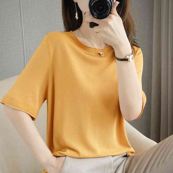 women's sweaters cotton long sleeve shirt around the neck solid color mesh cover thin short all-match bottoming women's sweater n5, White;black
women's sweaters cotton long sleeve shirt around the neck solid color mesh cover thin short all-match bottoming women's sweater n5, White;black