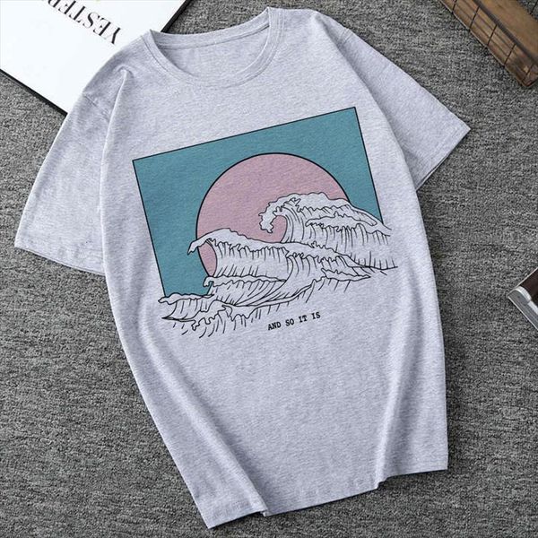 and women clothes so it men t shirt is ocean wave aesthetic tumblr 90s vogue cute summer casual camiseta, White;black
and women clothes so it men t shirt is ocean wave aesthetic tumblr 90s vogue cute summer casual camiseta, White;black