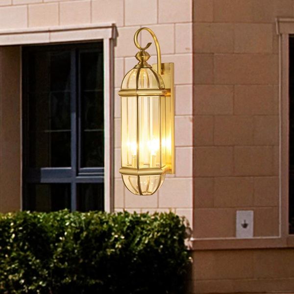 all copper american style led outdoor wall lamp corridor stair light ac90-260v garden porch lights l053 lamps
all copper american style led outdoor wall lamp corridor stair light ac90-260v garden porch lights l053 lamps