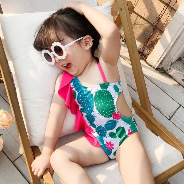 children's swimsuit girl cute cactus swimwear one-shoulder oblique shoulder lace color beads 1-7years old baby 2pcs pullover set one-pi, Black
children's swimsuit girl cute cactus swimwear one-shoulder oblique shoulder lace color beads 1-7years old baby 2pcs pullover set one-pi, Black