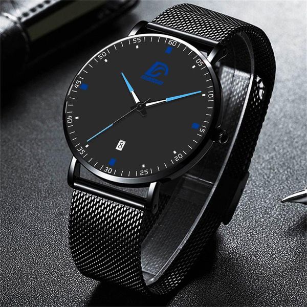 wristwatches mens watches luxury business calendar quartz wrist watch minimalist men ultra-thin stainless steel mesh belt reloj hombre, Slivery;brown
wristwatches mens watches luxury business calendar quartz wrist watch minimalist men ultra-thin stainless steel mesh belt reloj hombre, Slivery;brown