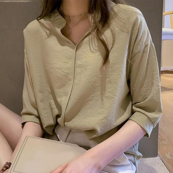 women's blouses & shirts plus size 4xl women chiffon loose blouse summer solid v-neck half sleeve casual female elegant white sweet lad
women's blouses & shirts plus size 4xl women chiffon loose blouse summer solid v-neck half sleeve casual female elegant white sweet lad