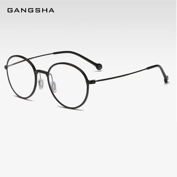 fashion sunglasses frames gangsha classic glasses frame vintage round lens optical simple alloy tr90 women/men eyeglasses eyewear j803, Black
fashion sunglasses frames gangsha classic glasses frame vintage round lens optical simple alloy tr90 women/men eyeglasses eyewear j803, Black