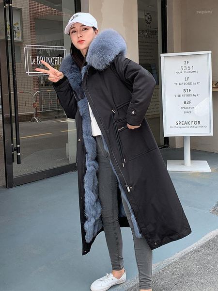 women's fur & faux 2021 style ankle long real coat winter liner parkas hood over the knee detachable jacket thick warm, Black
women's fur & faux 2021 style ankle long real coat winter liner parkas hood over the knee detachable jacket thick warm, Black