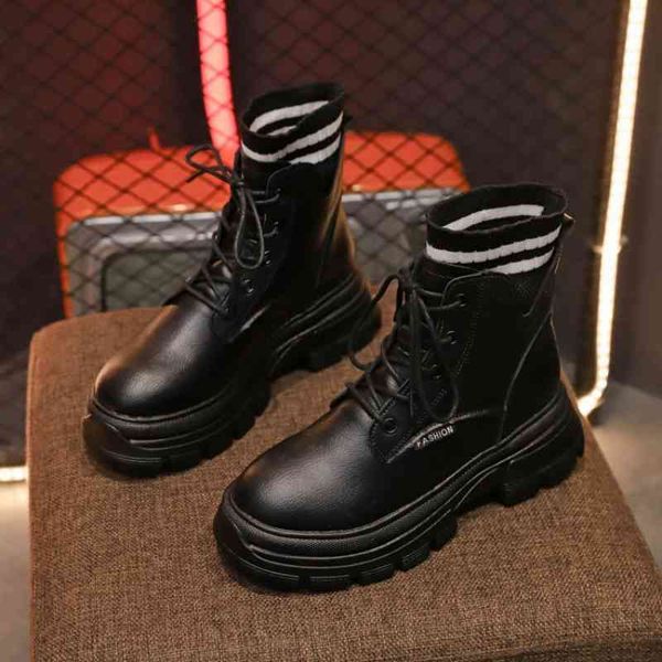 boots women's black leather winter boots, motorcycle platform shoes, waterproof, anti-slip autumn and f9ys
boots women's black leather winter boots, motorcycle platform shoes, waterproof, anti-slip autumn and f9ys