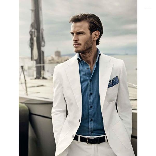 men's suits & blazers ivory 2 pieces groom tuxedo beach wedding slim fit mens prom dinner 2021 blazer men groomsman suit male, White;black
men's suits & blazers ivory 2 pieces groom tuxedo beach wedding slim fit mens prom dinner 2021 blazer men groomsman suit male, White;black
