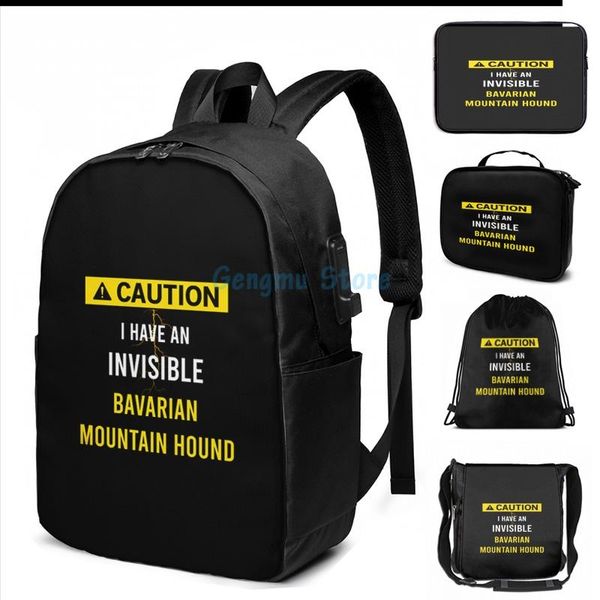 funny graphic print invisible bavarian mountain hound usb charge backpack men school bags women bag travel laptop
funny graphic print invisible bavarian mountain hound usb charge backpack men school bags women bag travel laptop