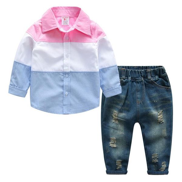 clothing sets fall and winter fashion baby boy clothes kids set gentleman long sleeve shirt+ jeans 2 pieces children's, White
clothing sets fall and winter fashion baby boy clothes kids set gentleman long sleeve shirt+ jeans 2 pieces children's, White