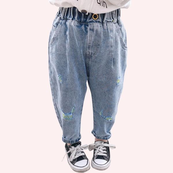 jeans kids casual ripped girl spring autumn girls big hole toddler baby clothes, Blue
jeans kids casual ripped girl spring autumn girls big hole toddler baby clothes, Blue