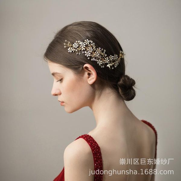 hair clips & barrettes fresh water pearl leliin floral wedding vine crystal bridal headband bride boho headpiece crown jewelry, Golden;silver
hair clips & barrettes fresh water pearl leliin floral wedding vine crystal bridal headband bride boho headpiece crown jewelry, Golden;silver