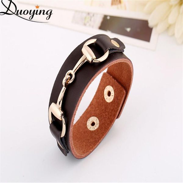 charm bracelets duoying multi-layer leather male and female stainless steel personalized leisure, Golden;silver
charm bracelets duoying multi-layer leather male and female stainless steel personalized leisure, Golden;silver