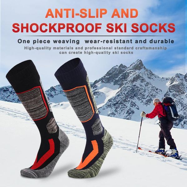 sports socks ski winter keep warm thermal cycling skiing soccer long sock men outdoor snowboard anti-slip, Black
sports socks ski winter keep warm thermal cycling skiing soccer long sock men outdoor snowboard anti-slip, Black