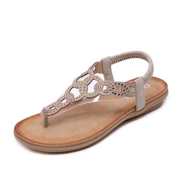 sandals 2021 leisure summer women's holiday beach water drill elastic band shoes, Black
sandals 2021 leisure summer women's holiday beach water drill elastic band shoes, Black