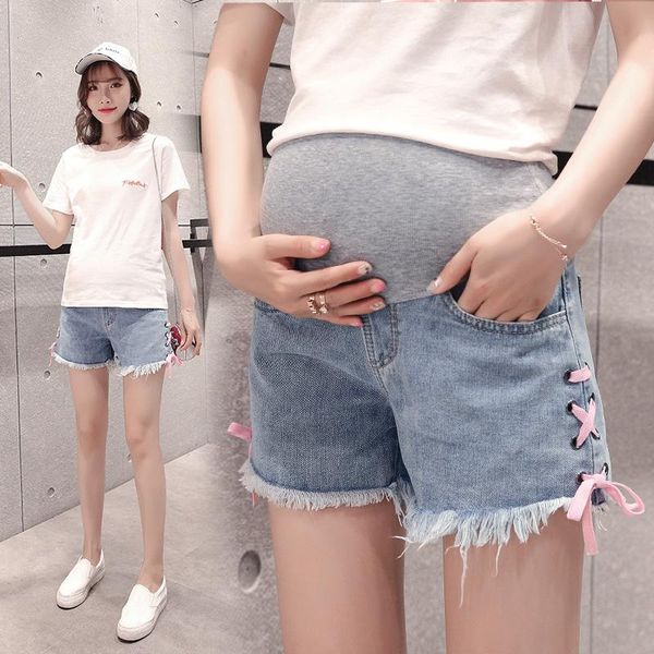 maternity bottoms maternit pants summer fashion thin jean wear a pregnant mother, White
maternity bottoms maternit pants summer fashion thin jean wear a pregnant mother, White