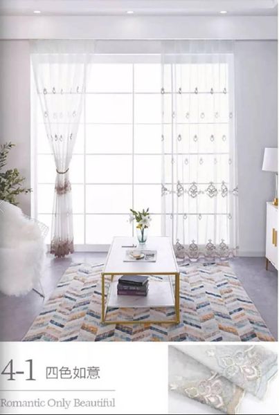 curtain & drapes modern jane embroidered window tulle in kitchen set curtains for high-end living room bedroom balcony luxury door backdrop
curtain & drapes modern jane embroidered window tulle in kitchen set curtains for high-end living room bedroom balcony luxury door backdrop