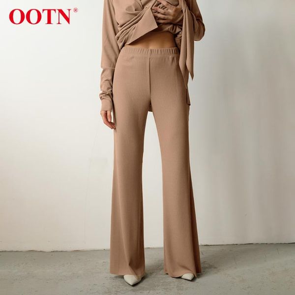 women's pants & capris ootn khaki sport high waist for women knit black casual wide leg 2021 autumn solid elastic trousers female, Black;white
women's pants & capris ootn khaki sport high waist for women knit black casual wide leg 2021 autumn solid elastic trousers female, Black;white