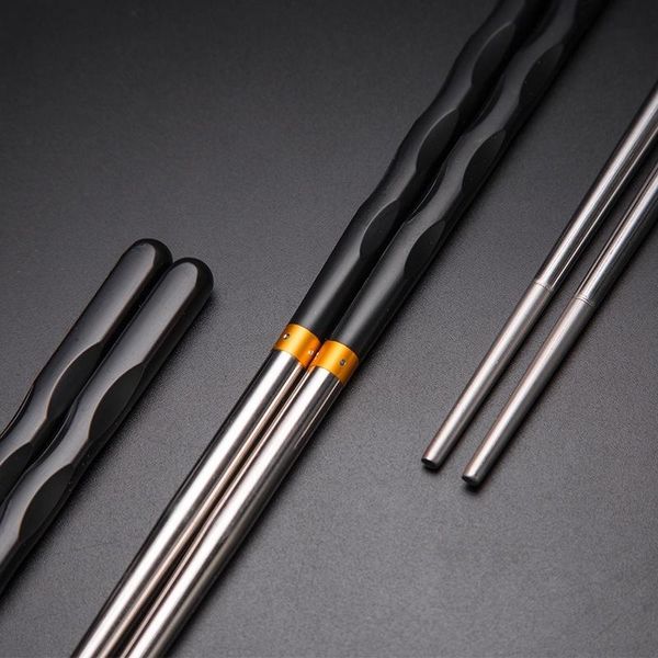 chopsticks visual touch 1pair wave non-slip stainless steel reusable tableware dinning japanese chop stick sushi sticks
chopsticks visual touch 1pair wave non-slip stainless steel reusable tableware dinning japanese chop stick sushi sticks