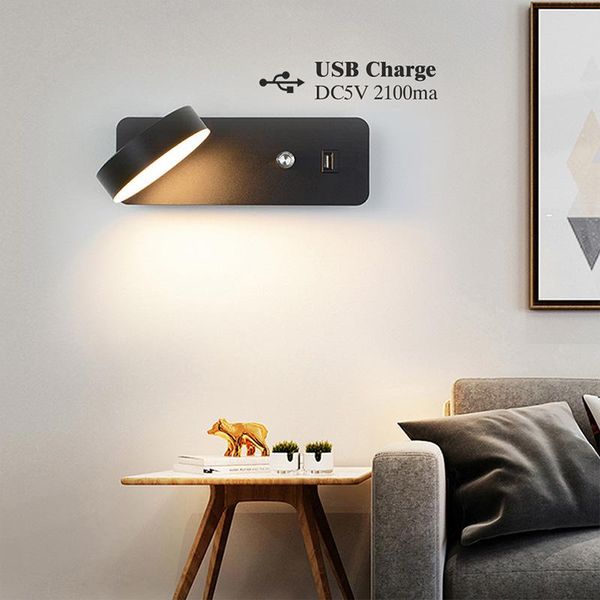 modern wall lamp with switch led usb charging 9w lampshade can be used for staircase study living room
modern wall lamp with switch led usb charging 9w lampshade can be used for staircase study living room
