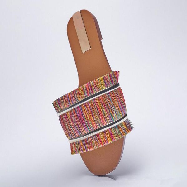 slippers shoes women summer pantofle fringe slides rivet low rubber flip flops multicolored sandals soft flat 2021 hawaiian cas, Black
slippers shoes women summer pantofle fringe slides rivet low rubber flip flops multicolored sandals soft flat 2021 hawaiian cas, Black