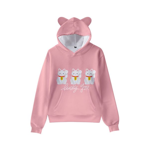 lucky cat cute boy girl clothes hooded 3d printing hooded sweater autumn early winter ears hooded pullover, Black
lucky cat cute boy girl clothes hooded 3d printing hooded sweater autumn early winter ears hooded pullover, Black