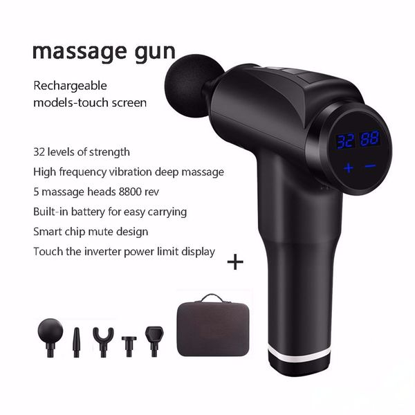 electric body head massager impact muscle massage physiotherapy massage gun massager for neck and back relaxer massager gun
electric body head massager impact muscle massage physiotherapy massage gun massager for neck and back relaxer massager gun