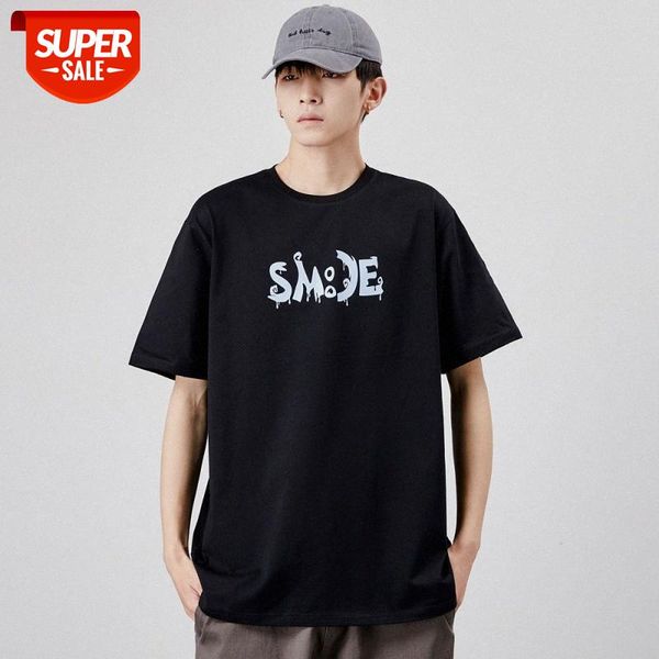 mansclot letter print round neck loose short sleeve t-shirt men's half #se0y, White;black
mansclot letter print round neck loose short sleeve t-shirt men's half #se0y, White;black