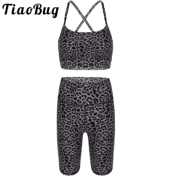 yoga set women leopard print stretchy sport suit sleeveless crop femal workout sportswear gym clothing fitness outfits, White;red
yoga set women leopard print stretchy sport suit sleeveless crop femal workout sportswear gym clothing fitness outfits, White;red