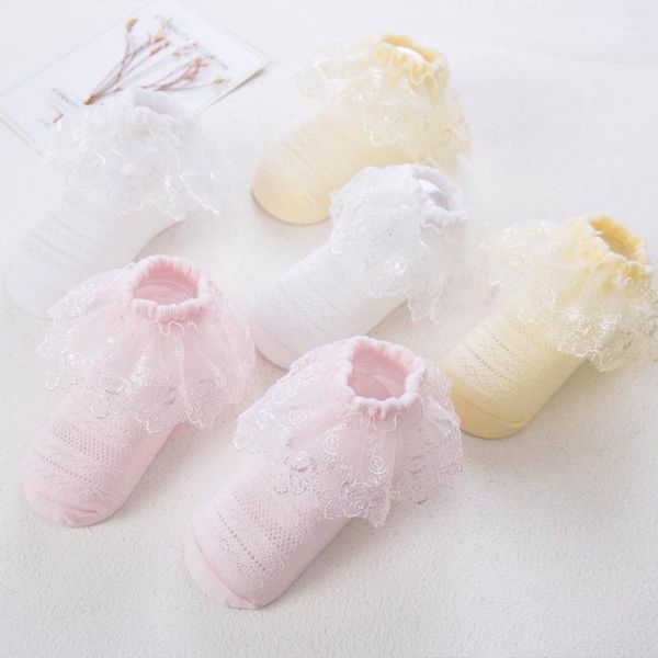 summer mesh children's lace socks princess girls cotton baby toddler soft breathable, Pink;yellow
summer mesh children's lace socks princess girls cotton baby toddler soft breathable, Pink;yellow
