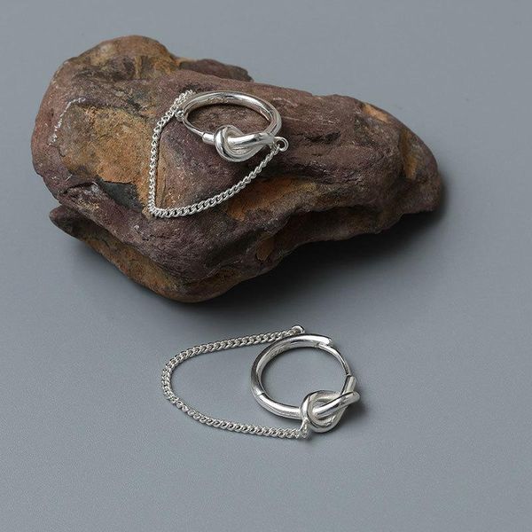 hoop & huggie morivovog 925 sterling silver chain tie a knot earring ladies vintage chic tassel quality cozy anti-allergy jewelry, Golden;silver
hoop & huggie morivovog 925 sterling silver chain tie a knot earring ladies vintage chic tassel quality cozy anti-allergy jewelry, Golden;silver