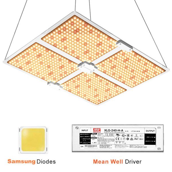 full spectrum samsung led grow light 4000w 3000k+5000k+660nm+ ir dimmable plant with meanwell driver
full spectrum samsung led grow light 4000w 3000k+5000k+660nm+ ir dimmable plant with meanwell driver