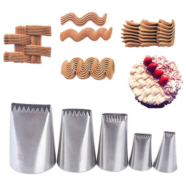baking & pastry tools 5pcs biscuit cake combination set decorating braided railing basket stainless steel flower square round mouth accessor
baking & pastry tools 5pcs biscuit cake combination set decorating braided railing basket stainless steel flower square round mouth accessor