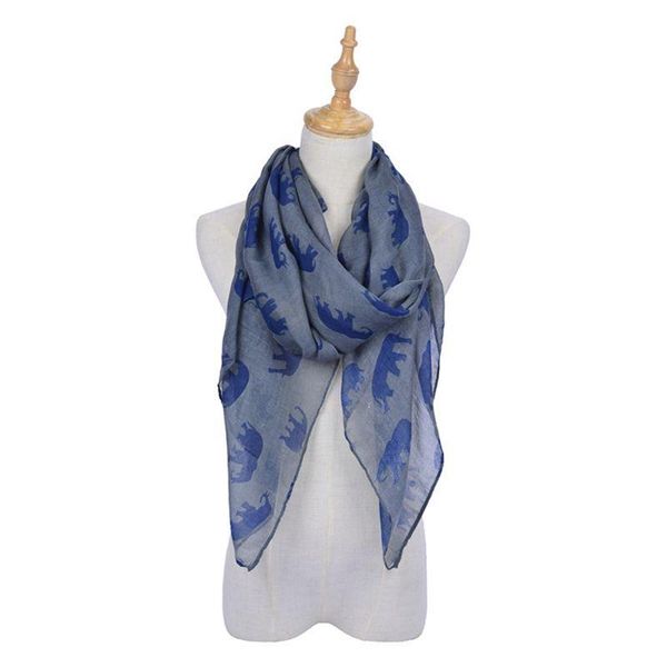 scarves womens cute elephant print scarf lady long large sofe wraps shawl lovely thin fulares mujer, Blue;gray
scarves womens cute elephant print scarf lady long large sofe wraps shawl lovely thin fulares mujer, Blue;gray