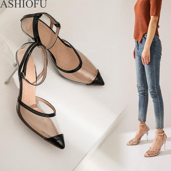dress shoes ashiofu womens handmade high heel pumps pvc patchwork leather party prom club fashion evening court, Black
dress shoes ashiofu womens handmade high heel pumps pvc patchwork leather party prom club fashion evening court, Black