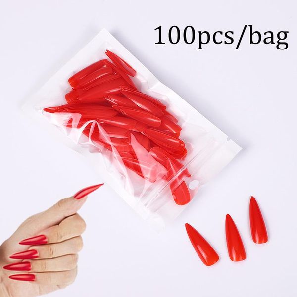 24/100pcs red abs false nails almond pointed dark medium long size stiletto tips mixed color press on fake nail, Red;gold
24/100pcs red abs false nails almond pointed dark medium long size stiletto tips mixed color press on fake nail, Red;gold