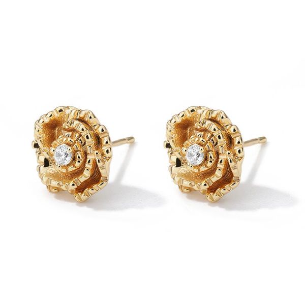 stud zircon crystal rose flower round small earrings for women female stainless steel lovely tiny jewelry valentine's day gift, Golden;silver
stud zircon crystal rose flower round small earrings for women female stainless steel lovely tiny jewelry valentine's day gift, Golden;silver