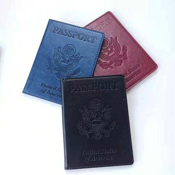 card holders personalized pu leather american passport case travel business, Brown;gray
card holders personalized pu leather american passport case travel business, Brown;gray