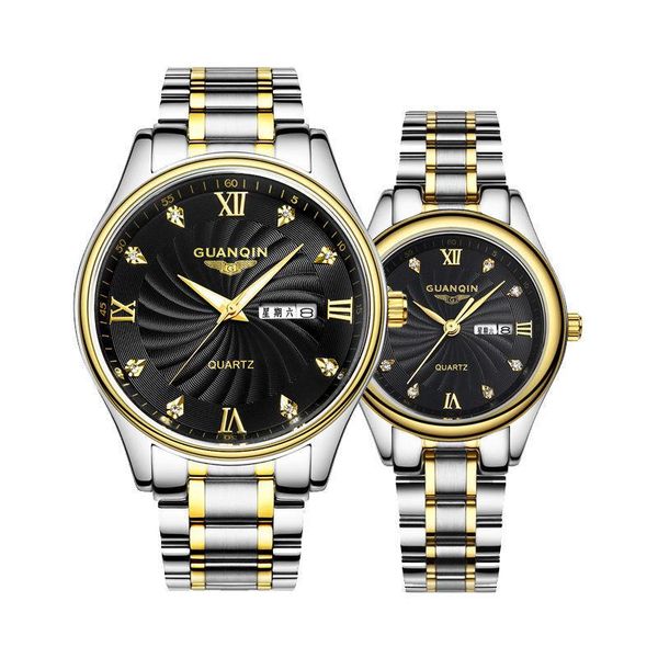 wristwatches guanqin ultra-thin quartz watch men's automatic luminous brand couple's, Slivery;brown
wristwatches guanqin ultra-thin quartz watch men's automatic luminous brand couple's, Slivery;brown