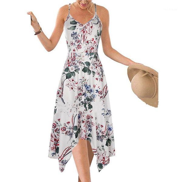 women's v neck strap backless print irregular dress ladies cool summer dresses casual, Black;gray
women's v neck strap backless print irregular dress ladies cool summer dresses casual, Black;gray