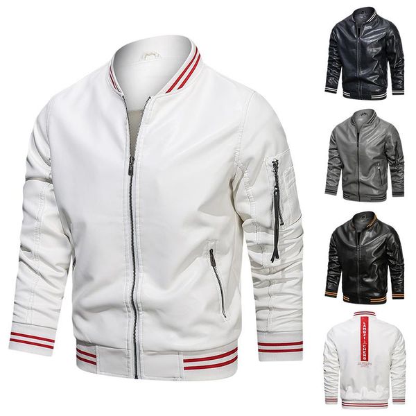 men's jackets leather jacket warm thick winter motorcycle biker pu men casual windbreaker fashion zipper slim fit coats 4xl, Black;brown
men's jackets leather jacket warm thick winter motorcycle biker pu men casual windbreaker fashion zipper slim fit coats 4xl, Black;brown