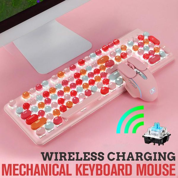 keyboard mouse combos rechargeable wireless mechanical and set lipstick game net red cute gift first choice
keyboard mouse combos rechargeable wireless mechanical and set lipstick game net red cute gift first choice