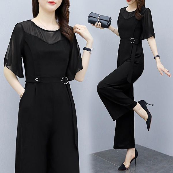 women's jumpsuits & rompers chiffon trousers for women loose pantalon taikke haute femme 3xl plus size aweatpants autumn office lady tr, Black;white
women's jumpsuits & rompers chiffon trousers for women loose pantalon taikke haute femme 3xl plus size aweatpants autumn office lady tr, Black;white