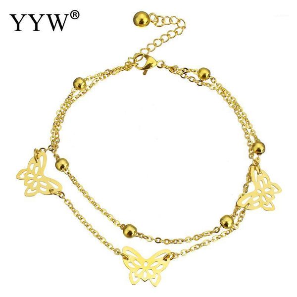 stainless steel jewelry bracelet butterfly plated oval chain & for woman & 2-strand hollow approx 7 inch strand1, Golden;silver
stainless steel jewelry bracelet butterfly plated oval chain & for woman & 2-strand hollow approx 7 inch strand1, Golden;silver